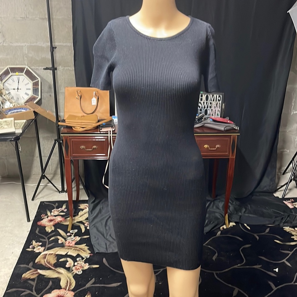 Forever 21 Ribbed Knit midi dress